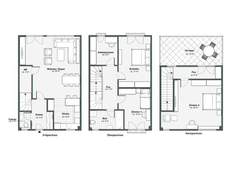 Reihenendhaus zum Kauf provisionsfrei 496.000 € 5 Zimmer 144,7 m² 177 m² Grundstück Werneuchen 16356