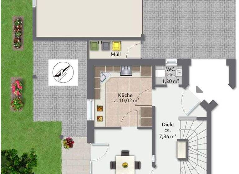 Doppelhaushälfte zum Kauf 665.000 € 5 Zimmer 143 m² 500 m² Grundstück Garbmühle Unterwössen 83246