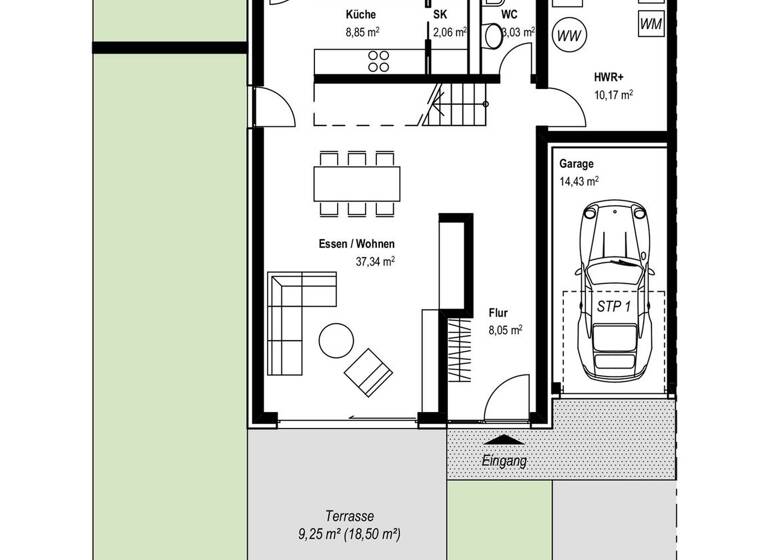 Haus zum Kauf provisionsfrei 355.000 € 5 Zimmer 145 m² 500 m² Grundstück Pfarrkirchen 84347