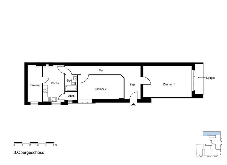 Wohnung zum Kauf provisionsfrei 285.000 € 2 Zimmer 84,9 m² 3. Geschoss Friedrich-Franz-Straße 25 Tempelhof Berlin 12103