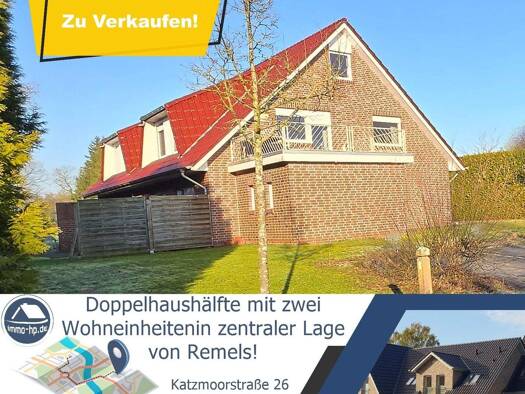 Doppelhaushälfte zum Kauf 365.000 € 5 Zimmer 141 m² 488 m² Grundstück Selverde Uplengen 26670