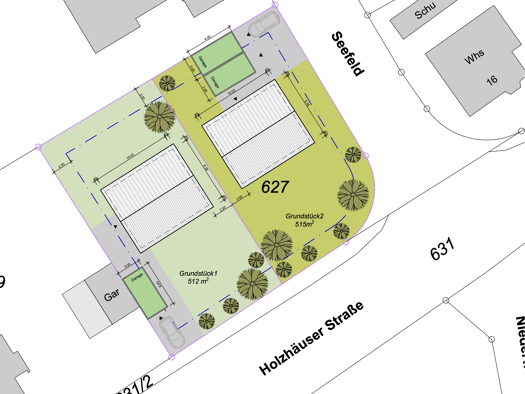 Grundstück zum Kauf provisionsfrei 200.500 € 515 m² Grundstück Wangen 73117