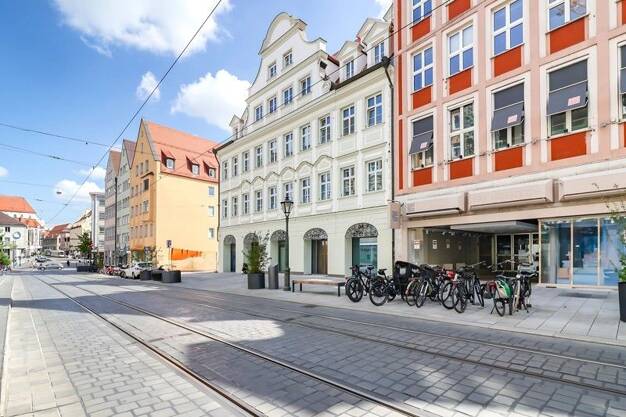 Wohnung zur Miete - Erstbezug 2.148 € 3 Zimmer 136,5 m² 1. Geschoss frei ab 01.09.2025 Burgergäßchen 4 Jakobervorstadt - Nord Augsburg 86150