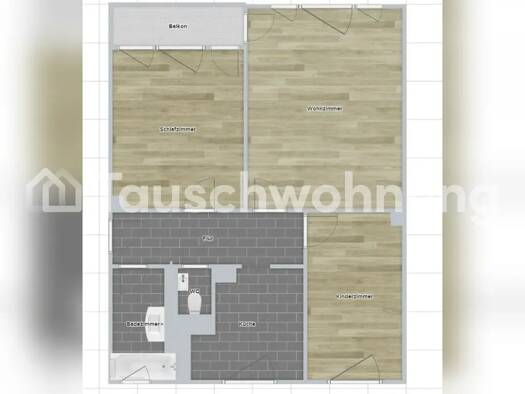 Wohnung zur Miete Tauschwohnung 900 € 3 Zimmer 67 m² 1. Geschoss Zündorf Köln 51143