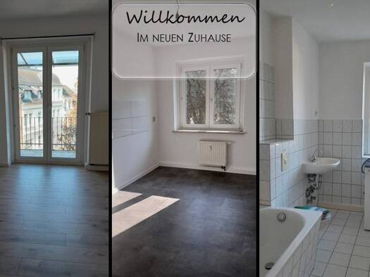 Wohnung zur Miete 290 € 2 Zimmer 51,5 m² 2. Geschoss frei ab sofort Knielohstraße 10 Ostvorstadt Plauen 08527
