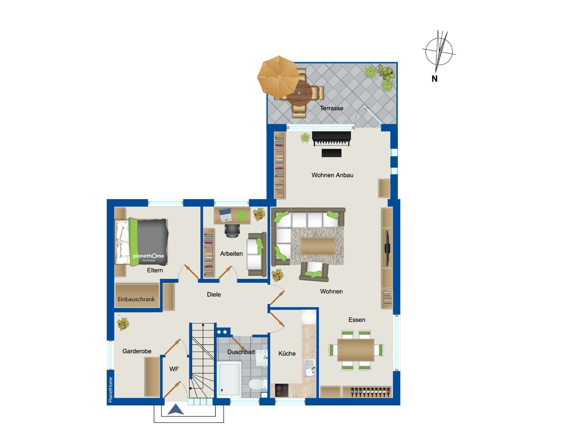 Einfamilienhaus zum Kauf 390.000 € 7 Zimmer 126 m²<br/>Wohnfläche 541 m²<br/>Grundstück Wees Wees 24999