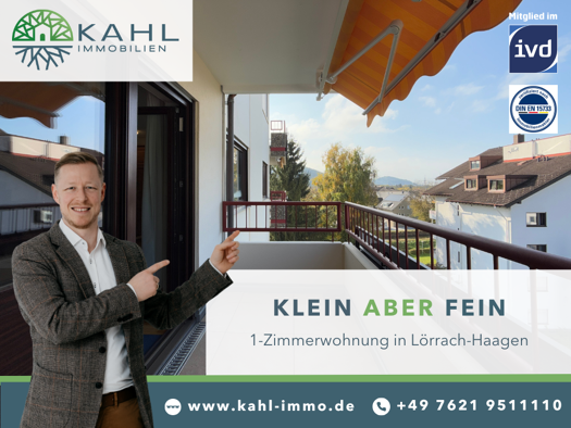 Wohnung zur Miete 600 € 1 Zimmer 46 m² 4. Geschoss Haagen Lörrach 79541