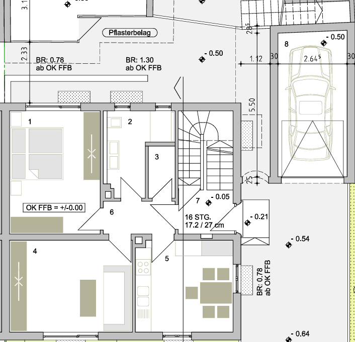 Wohnung zur Miete 692 € 2 Zimmer 64 m²<br/>Wohnfläche EG<br/>Geschoss Sendelbach Lohr am Main 97816