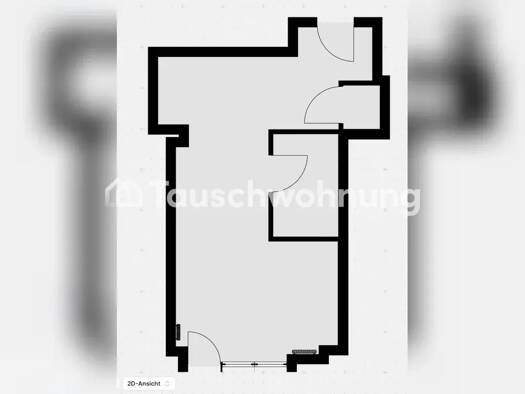 Wohnung zur Miete Tauschwohnung 561 € 1 Zimmer 33 m² 1. Geschoss Friedrichstadt Düsseldorf 40215