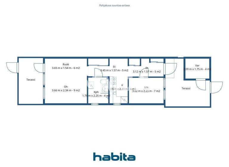 Reihenmittelhaus zum Kauf 137.000 € 2 Zimmer 39 m² 7.541 m² Grundstück Sunankalliontie 1 as 29 O Espoo 02760