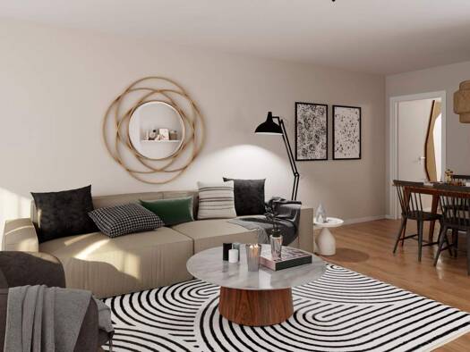 Wohnung zum Kauf - Neubau provisionsfrei 374.900 € 2 Zimmer 76,7 m² Geschoss 3/3 frei ab 01.10.2027 Lichtenrade Berlin 12305