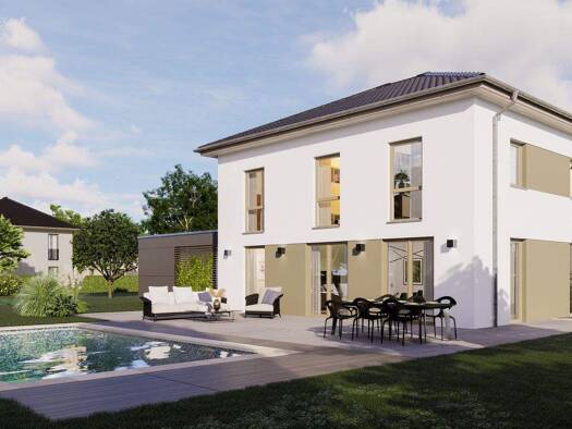Einfamilienhaus zum Kauf 561.180 € 6 Zimmer 150 m² 496 m² Grundstück frei ab sofort Landau Landau an der Isar 94405