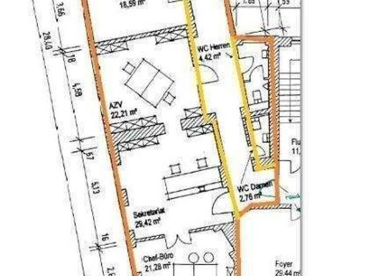 Bürofläche zur Miete provisionsfrei 1.461 € 4 Zimmer 121,8 m² Bürofläche Markt 10 Quedlinburg 06484