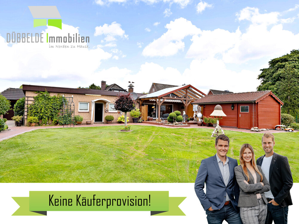 Einfamilienhaus zum Kauf provisionsfrei 325.000 € 8 Zimmer 253 m²<br/>Wohnfläche 1.200 m²<br/>Grundstück Upschört Friedeburg 26446