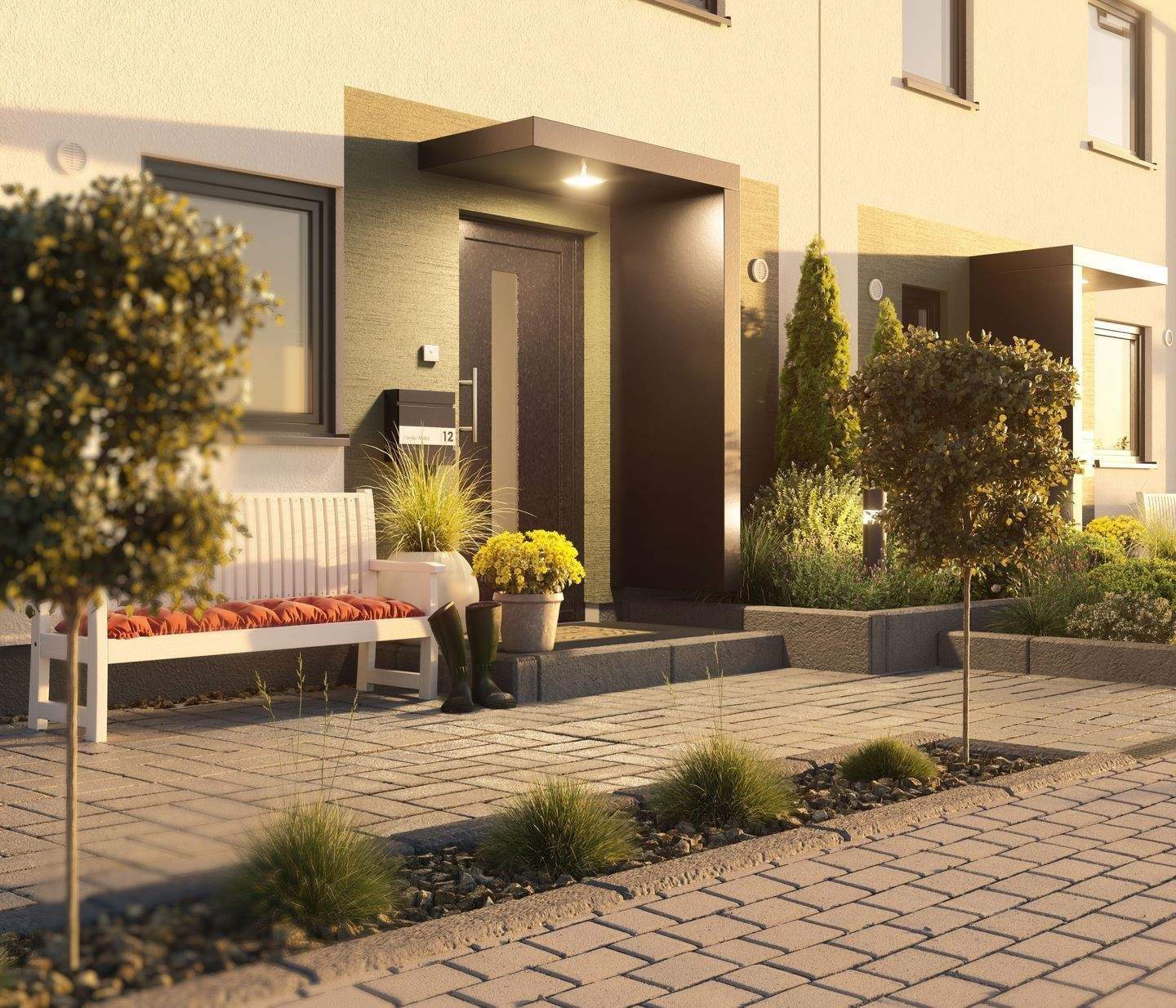 Immobilie in Hohenwart - Sie wohnen in Ihrer innovativen DHH mit Ihrer Familie auf einem schönen, sonnigen Grundstück in Hohenwart- auch für Kapitalanleger - Bild 0