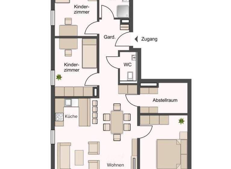 Wohnung zum Kauf 498.000 € 4 Zimmer 90,4 m² 1. Geschoss Weerberg 6133