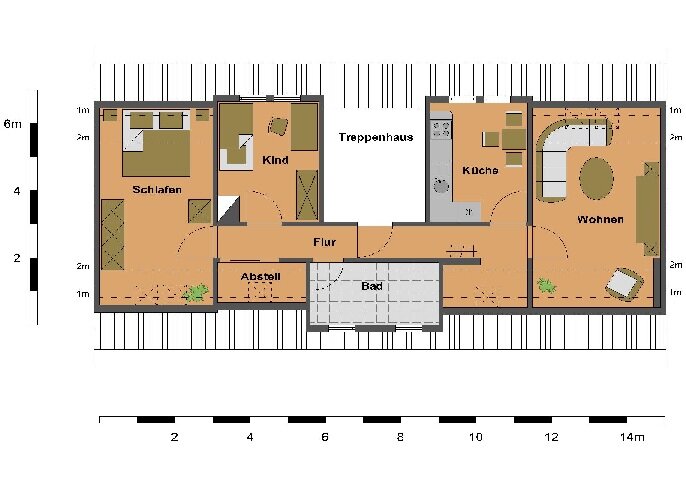 Wohnung zur Miete 408 € 3 Zimmer 65,7 m²<br/>Wohnfläche 3.<br/>Geschoss 01.03.2025<br/>Verfügbarkeit Brockenstraße 9 Oschersleben Oschersleben 39387