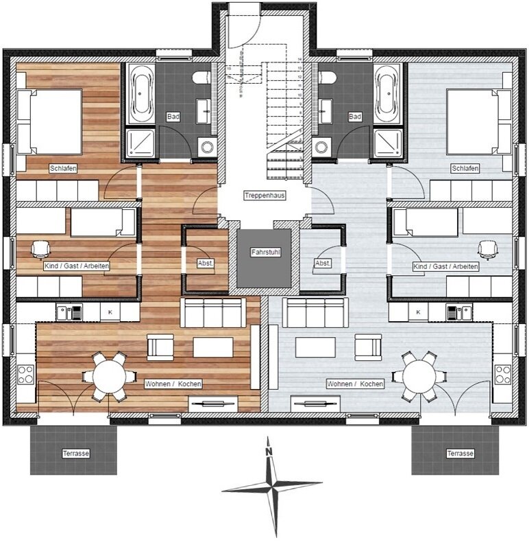 Terrassenwohnung zum Kauf 298.800 € 3 Zimmer 68,3 m²<br/>Wohnfläche Strausberger Str. 15 Mitte Petershagen/Eggersdorf 15345