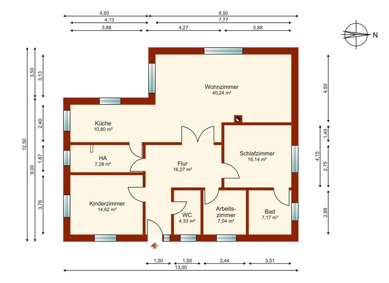 Bungalow zum Kauf 595.000 € 4 Zimmer 120,7 m² 870 m² Grundstück Stolzenhagen Wandlitz / Stolzenhagen 16348