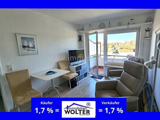 Wohnung zum Kauf 149.900 € 1 Zimmer 23 m² Wyk auf Föhr 25938