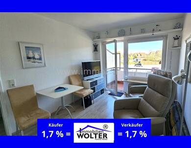 Wohnung zum Kauf 149.900 € 1 Zimmer 23 m² Wyk auf Föhr 25938