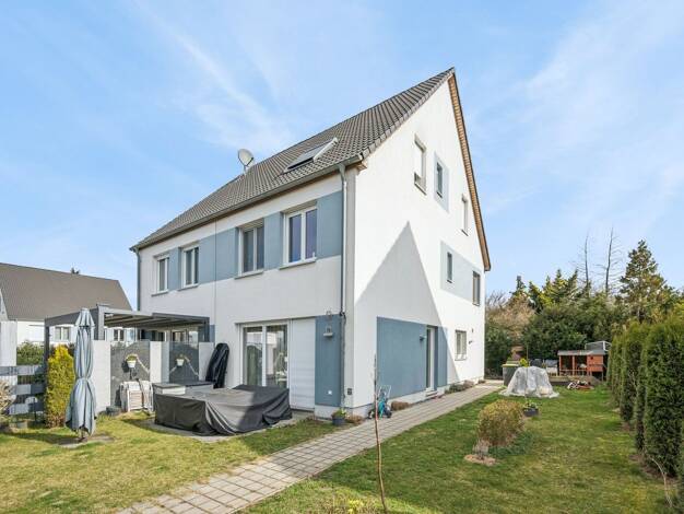 Doppelhaushälfte zum Kauf 749.000 € 5 Zimmer 122 m² 301 m² Grundstück Rudow Neukölln 12355