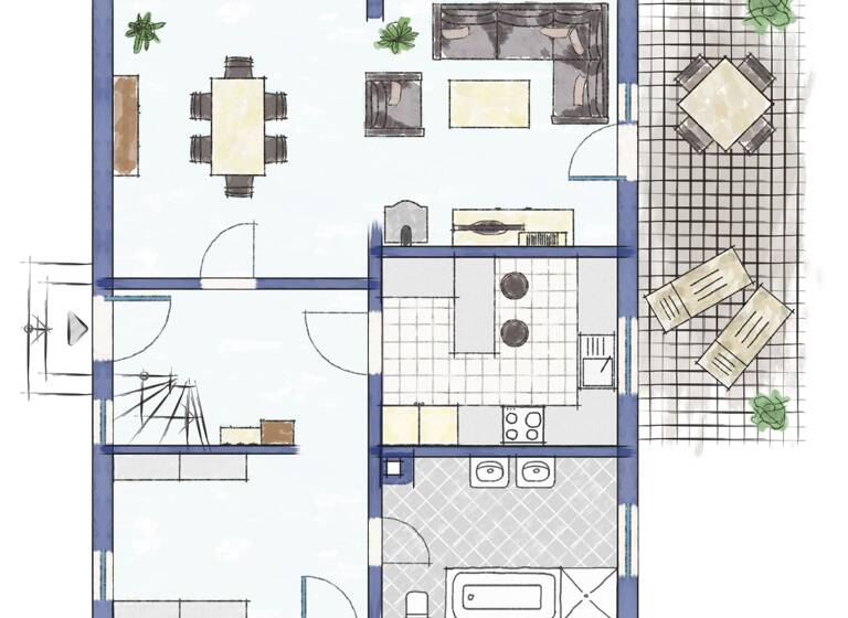 Einfamilienhaus zum Kauf 220.000 € 3 Zimmer 114 m² 730 m² Grundstück Dorum Wurster Nordseeküste 27639