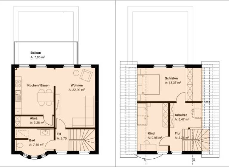 Wohnung zur Miete 1.000 € 3,5 Zimmer 87,3 m²<br/>Wohnfläche 1/2<br/>Geschoss Bahnhofstraße 97 Nordenham Nordenham 26954