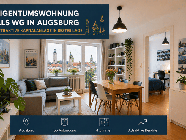 Wohnung zum Kauf provisionsfrei 430.000 € 4 Zimmer 65 m² Pfersee Pfersee 86157
