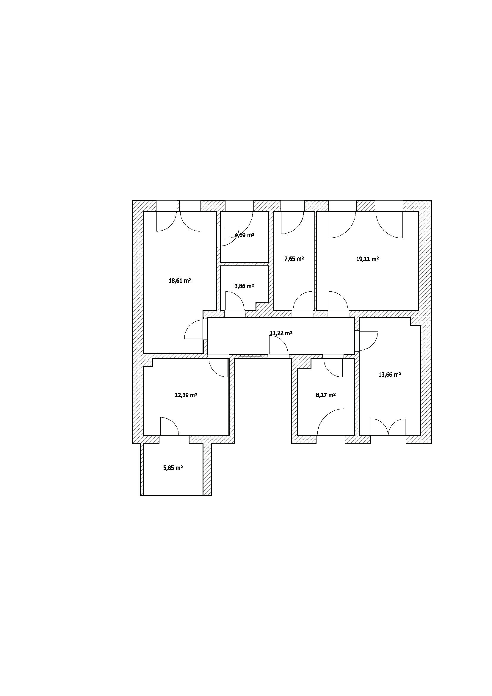 Wohnung zur Miete 607 € 4,5 Zimmer 101,1 m²<br/>Wohnfläche 2.<br/>Geschoss Leubnitzer Schillerstr. 11 Leubnitz Forst Werdau 08412