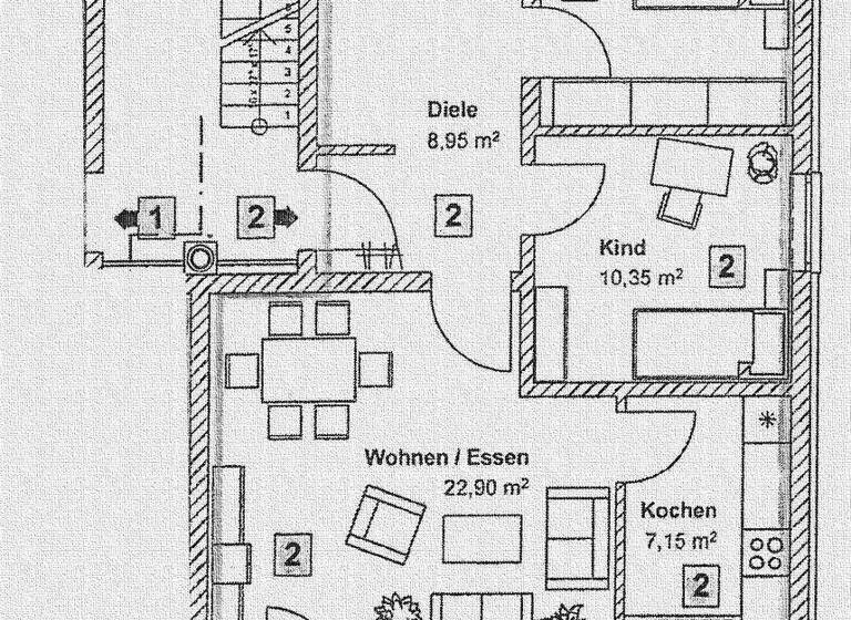 Wohnung zum Kauf 295.000 € 3 Zimmer 76 m² Neustadt Neustadt an der Aisch 91413