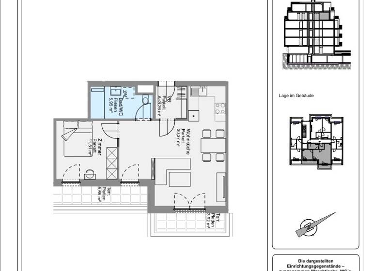 Wohnung zum Kauf - Erstbezug 315.000 € 2 Zimmer 51,1 m² 4. Geschoss Wien 1210