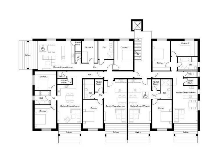 Wohnung zum Kauf - Erstbezug provisionsfrei 695.000 € 3 Zimmer 95,2 m² 1. Geschoss Ludwigshafen Bodman-Ludwigshafen 78351