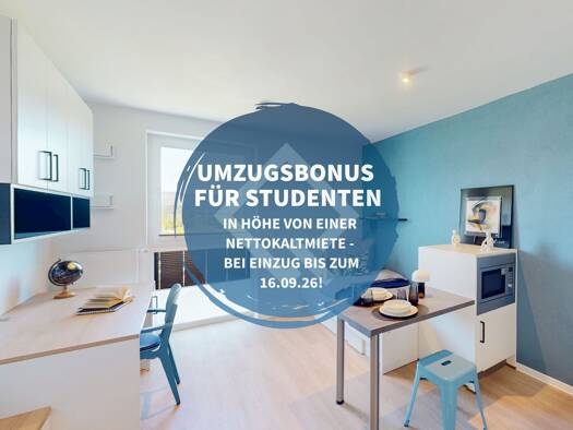 Wohnung zur Miete - Erstbezug 495 € 1 Zimmer 20 m² 1. Geschoss frei ab sofort Im Rad Wiesbaden Nordost 65197