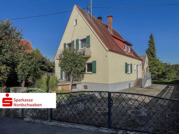 Einfamilienhaus zum Kauf 424.000 € 6 Zimmer 124 m² 1.256 m² Grundstück Nordheim Donauwörth 86609