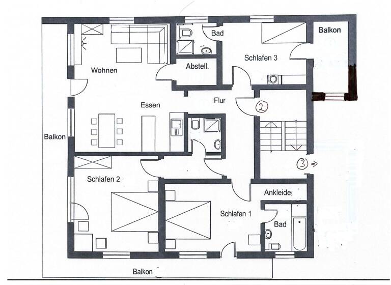 WG-Zimmer zum Kauf 485.000 € 4 Zimmer 112 m² 1. Geschoss Oberstaufen Oberstaufen im Allgäu 87534
