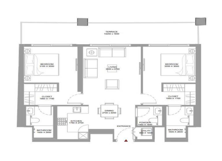 Wohnung zum Kauf - Erstbezug provisionsfrei 2.676.361 € 3 Zimmer 96,6 m² Al Seanneeah