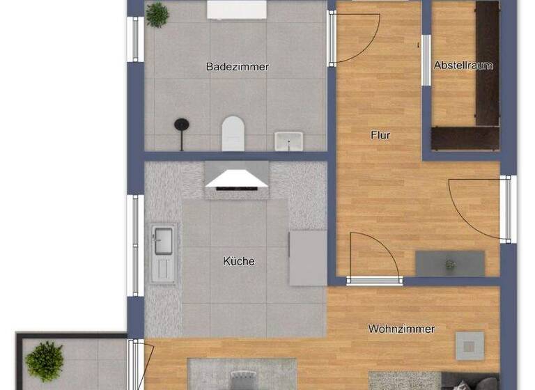 Wohnung zum Kauf - Erstbezug 565.000 € 2 Zimmer 75,3 m² 1. Geschoss Frauenland Würzburg 97074