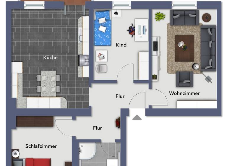 Wohnung zum Kauf 225.000 € 3 Zimmer 89 m²<br/>Wohnfläche 3.<br/>Geschoss Ebertusstraße 3 a Frankfurt Frankfurt (Oder) 15234