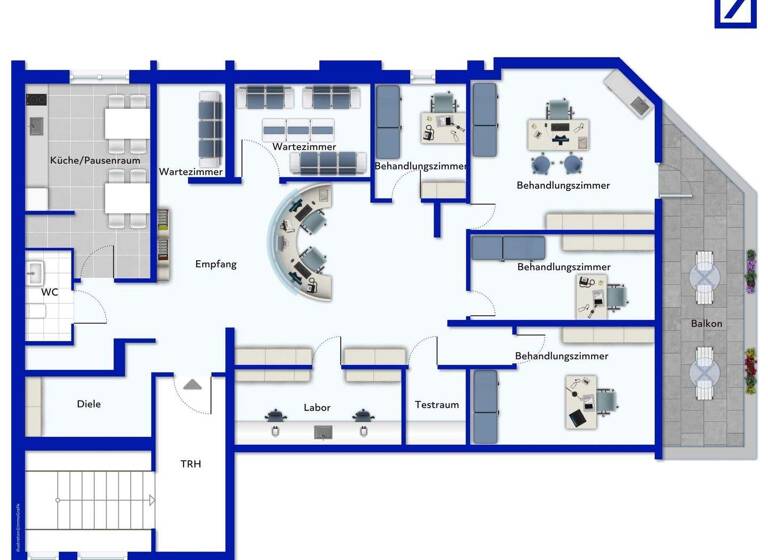 Büro zum Kauf 295.000 € 8 Zimmer Innenstadt Trier 54290