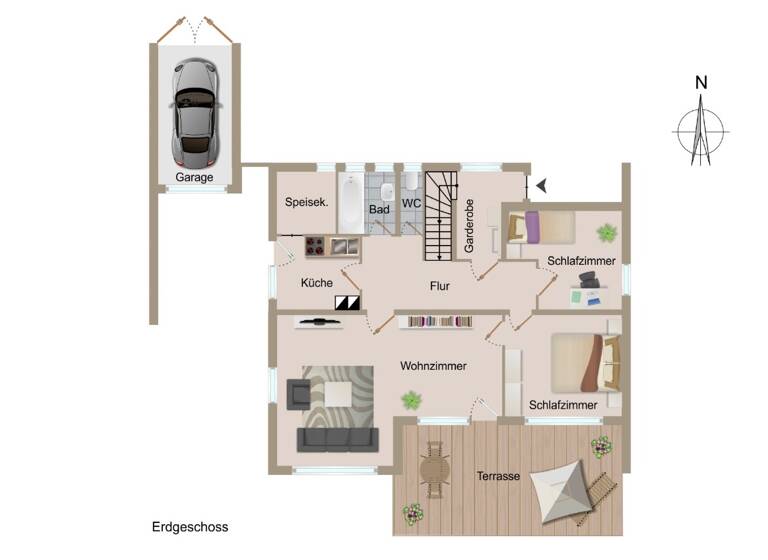 Grundstück zum Kauf 1.050.000 € 773 m² Grundstück Schloßberg Stephanskirchen 83071