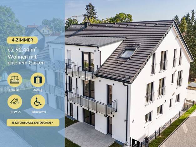 Terrassenwohnung zum Kauf - Erstbezug 539.000 € 4 Zimmer 92,4 m² Eibach Nürnberg 90451