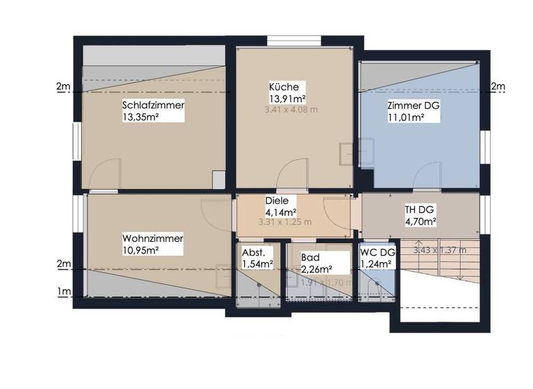 Mehrfamilienhaus zum Kauf 895.000 € 9 Zimmer 219 m² 807 m² Grundstück Haunstetten Augsburg 86179