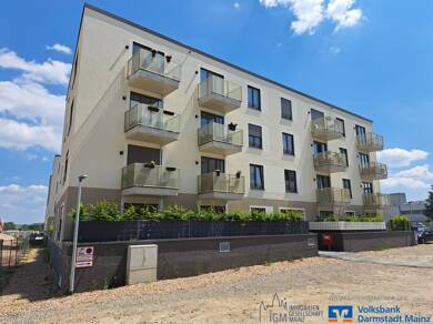 Wohnung zur Miete 1.075 € 2 Zimmer 60 m² EG frei ab 01.10.2025 Weisenau Mainz-Weisenau 55130