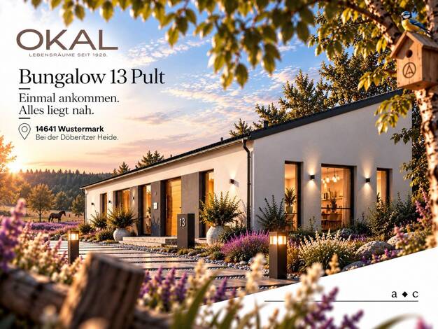 Bungalow zum Kauf 582.900 € 4 Zimmer 120,3 m² 1.231 m² Grundstück Nauen Nauen 14641