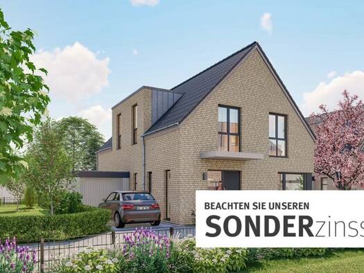 Einfamilienhaus zum Kauf - Neubau 896.000 € 6 Zimmer 171,8 m² 317 m² Grundstück Schopenhauerstraße 19 Steinbüchel Leverkusen 51377