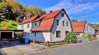 Einfamilienhaus zum Kauf 129.500 € 7 Zimmer 140 m² 811 m² Grundstück Schnetter Straße 42 Schönbrunn Schleusegrund 98667