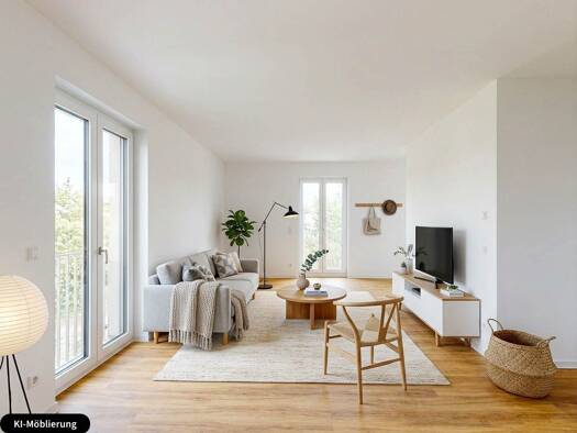 Wohnung zur Miete - Erstbezug 1.135 € 3 Zimmer 77,9 m² 2. Geschoss frei ab sofort Columbusstraße Löbtau-Nord Dresden 01159