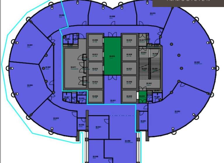 Büro zur Miete 12,50 € Wien 1200