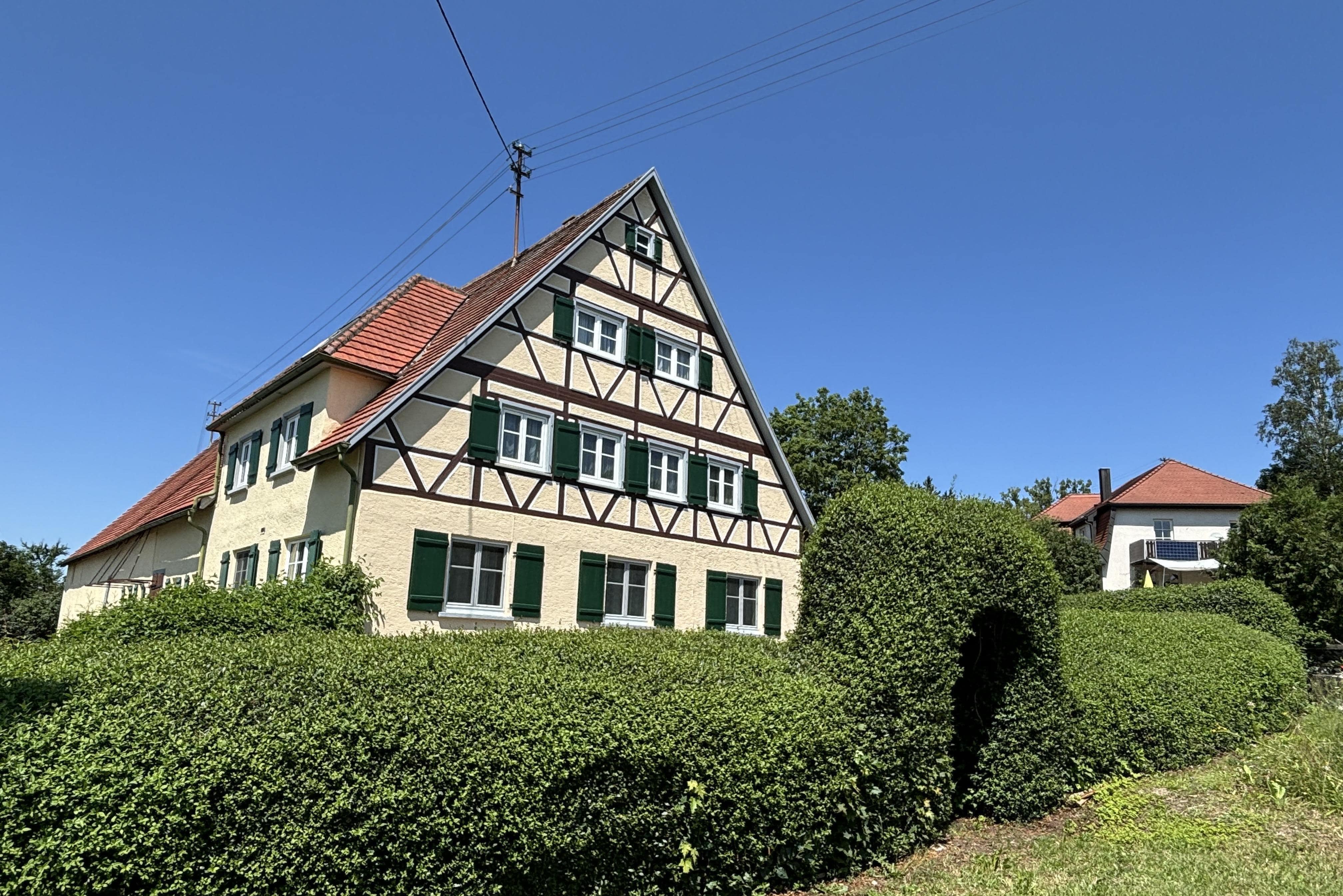 Mehrfamilienhaus zum Kauf 329.000 € 8 Zimmer 190 m²<br/>Wohnfläche 1.522 m²<br/>Grundstück Marktlustenau Kreßberg 74594